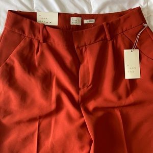 Burnt orange trousers